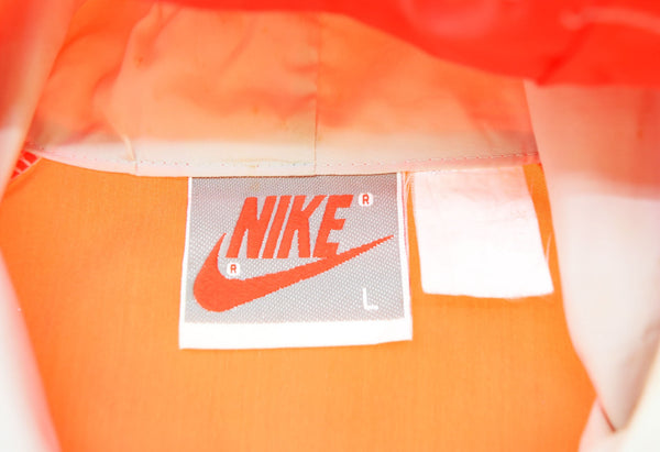 ナイキ NIKE 90s 90年代 オールド ナイキ 初期 銀タグ ナイロン フード パーカー ジャケット グレー ジャケット グレー Lサイズ 103MT-2062