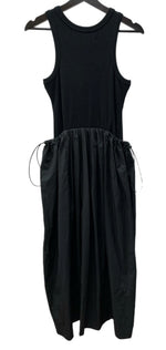 トゥデイフル TODAYFUL ドッキング ギャザー Docking Gather Onepiece ドレス Dress ノースリーブ カップイン 異素材 ドロストリング BLACK 黒 12310323 ワンピース 無地 ブラック SIZE38 104LT-150