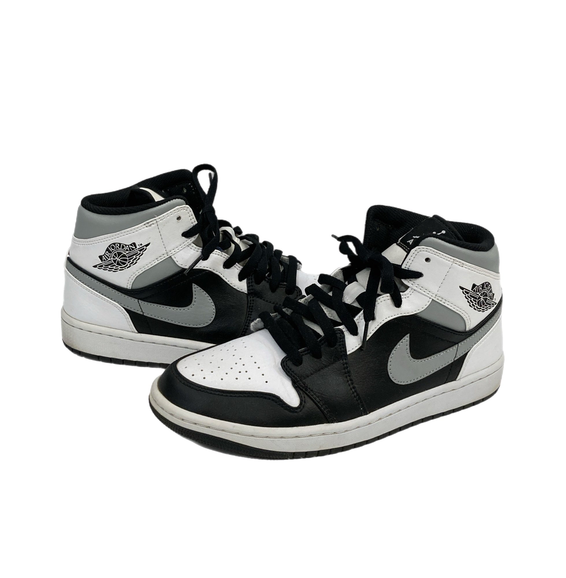 ジョーダン JORDAN NIKE AIR JORDAN 1 MID WHITE SHADOW ナイキ エアジョーダン1 ミッド ホワイトシャドウ  554724-073 メンズ靴 スニーカー ホワイト 27cm 101sh-1811