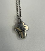 クライミー CRIMIE G.L.G.B STONE CROSS SILVER NECKLESS ストーン クロス シルバーネックレス 925 ターコイズ メンズジュエリー・アクセサリー ネックレス・ペンダント シルバー 101G-202