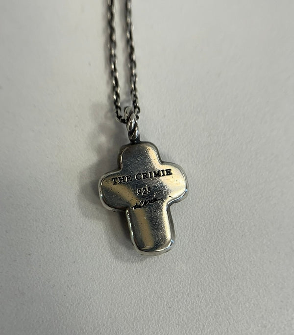 クライミー CRIMIE G.L.G.B STONE CROSS SILVER NECKLESS ストーン クロス シルバーネックレス 925 ターコイズ メンズジュエリー・アクセサリー ネックレス・ペンダント シルバー 101G-202