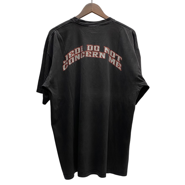 【曜日割引対象外】 ヴィンテージ vintage ~00's Star wars EP1 Darth Maul movie tee Tシャツ ブラック XLサイズ 201MT-4167 VB