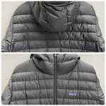 パタゴニア PATAGONIA ダウン セーター フルジップ フーディー 84700FA11 ジャケット ブラック Sサイズ 201MT-4426