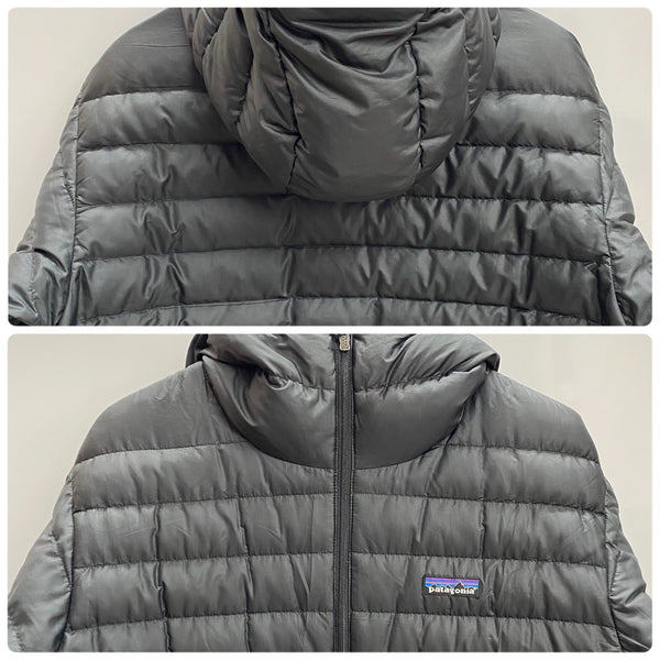 パタゴニア PATAGONIA ダウン セーター フルジップ フーディー 84700FA11 ジャケット ブラック Sサイズ 201MT-4426