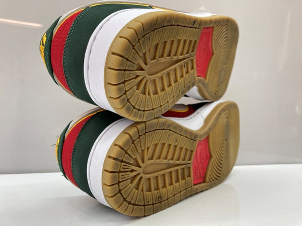 ナイキ NIKE SB DUNK LOW PRO PRM SEATTLE SUPERSONICS ダンク ロー シアトル スーパーソニックス シューズ 黄 赤 緑 FZ1287-300 メンズ靴 スニーカー レッド 28cm 104S-1060