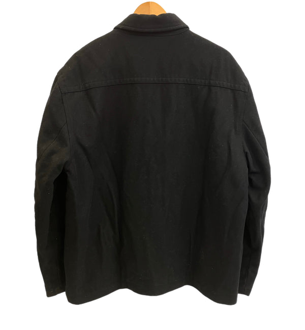 ギャップ GAP 90's~00's 90年代~ OLD GAP 紺タグ ウール メルトン ブルゾン スウィングトップ ジャケット ブラック Lサイズ 101MT-4756