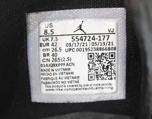 ナイキ NIKE AIR JORDAN 1 MIDエアジョーダン 1 ミッド  554724-177  メンズ靴 スニーカー ブラック 26.5cm 103S-1206