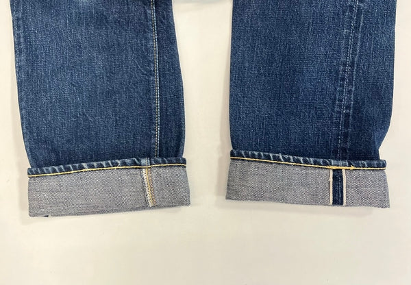 フルカウント FULLCOUNT Tapered Denim テーパード デニムパンツ 1110Z デニム ネイビー W32×L34 101MB-608