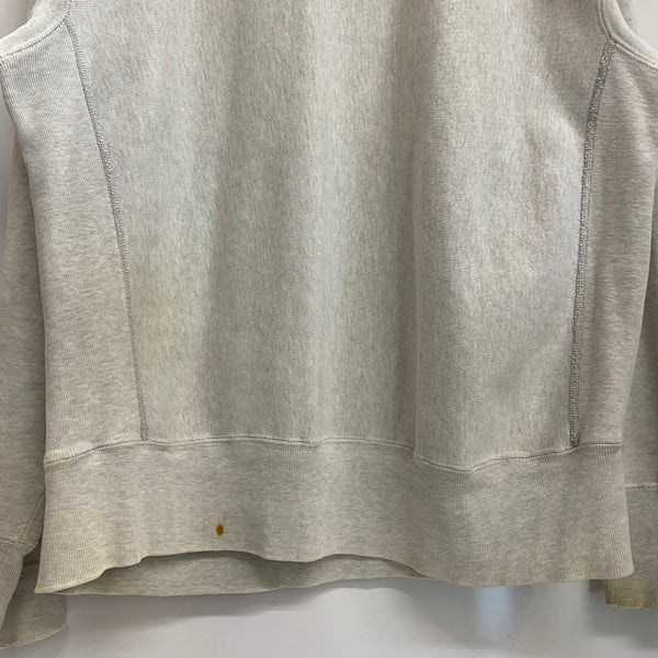 【曜日割引対象外】 チャンピオン Champion 70's 初期単色タグ USA製  リバースウィーブ 三段プリント スウェット グレー Lサイズ 201MT-4285 VB