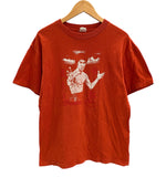 ヴィンテージ vintage 90's 90年代 vintage ヴィンテージ BRUCE LEE 龍 李小龍 截拳道 ジークンドー ブルースリー - Tシャツ オレンジ 101MT-4002