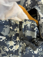 ミリタリー military PARKA WORKING US.NAVY デジカモ カモフラ 迷彩 ゴアテックスパーカー GORE-TEXパーカー  Large-Regular ジャケット ネイビー 101MT-4983