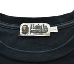 アベイシングエイプ A BATHING APE  RELAXED TIGER L/S TEE リラックスドタイガー ロングスリーブT バックプリント 袖プリント 001LTG801002X ロンT ブラック Lサイズ 103MT-3425