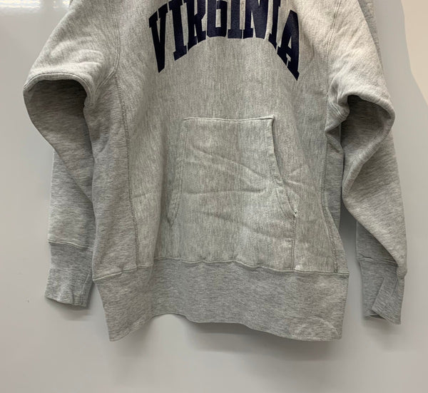 【曜日割引対象外】 チャンピオン Champion 90's USA製 前期 REVERSE WEAVE VIRGINIA パーカ グレー Lサイズ 201MT-2994 VB