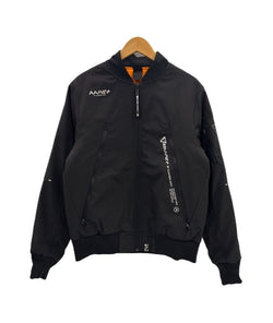 ア ベイシング エイプ A BATHING APE AAPE MA-1 フライトジャケット ボンバージャケット リバーシブル APE BAPE エイプ ジャケット ブラック 101MT-5297