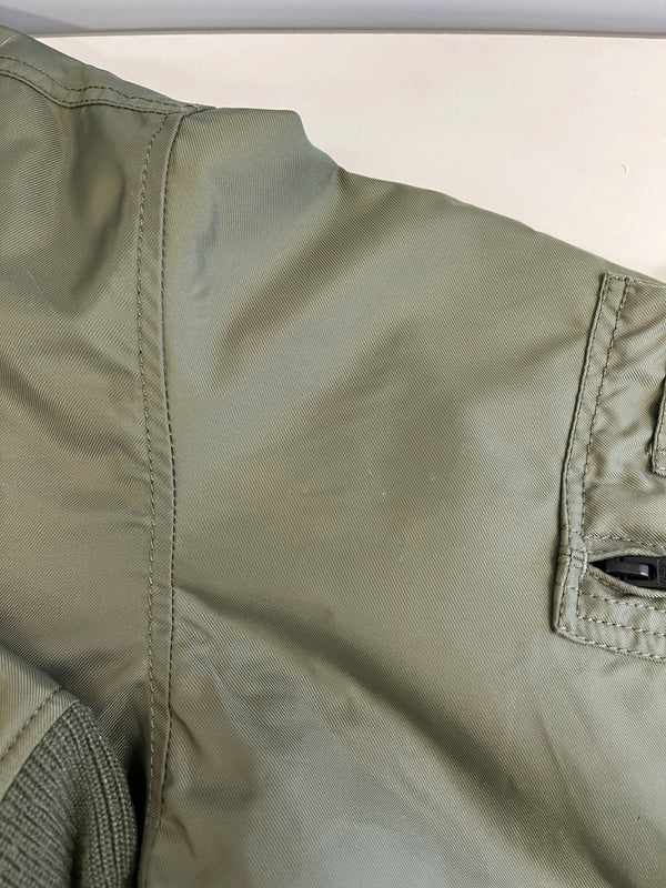 アルファ インダストリーズ ALPHA INDUSTRIES フライトジャケット CWU36P CWU-36/P ミリタリージャケット ジャケット カーキ Mサイズ 101MT-5410