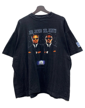 US US古着 90s MEN IN BLACK TEE メン イン ブラック Tシャツ MIB ムービーT 映画 半袖 黒 Tシャツ ロゴ ブラック 104MT-2349