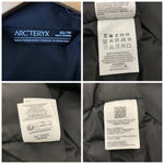 アークテリクス ARC'TERYX ATOM HOODY ジャケット ブラック XSサイズ 201MT-4261