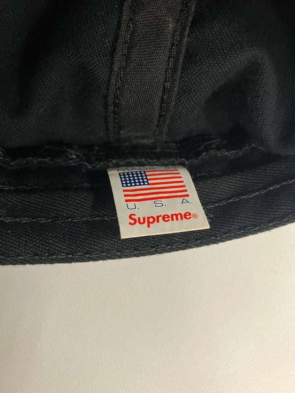 シュプリーム SUPREME 20aw Velvet S Logo 6-Panel Cap  ベルベット ベロア Sロゴ 6パネル キャップ 帽子 メンズ帽子 キャップ ブラック 101hat-114