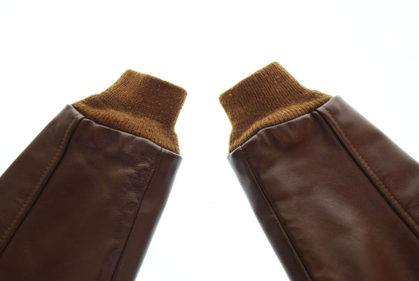 アビレックス AVIREX A-2 Leather Flight Jacket レザー フライト ジャケット VINTAGE TYPE LIMITED VERSION MADE IN USA 38 ジャケット ブラウン 103MT-2623