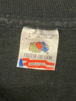 ヴィンテージ vintage 90's 90s FRUIT OF THE LOOM I LOVE LUCY ©1992 アイラブルーシー フォト 映画 ムービーT  Tシャツ ブラック Lサイズ 101MT-3203