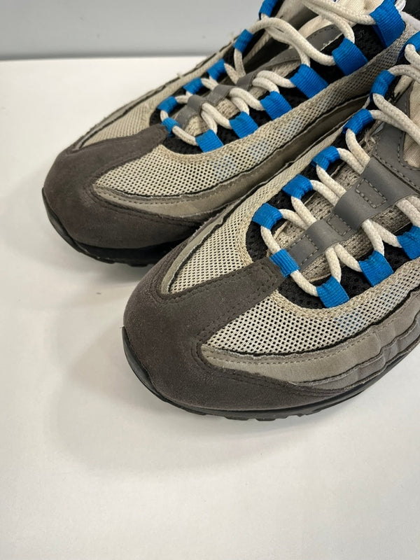 ナイキ NIKE AIR MAX 95 CRYSTAL BLUE エアマックス 95 クリスタル ブルー AT8696-100 メンズ靴 スニーカー グレー 26cm 101sh-2390