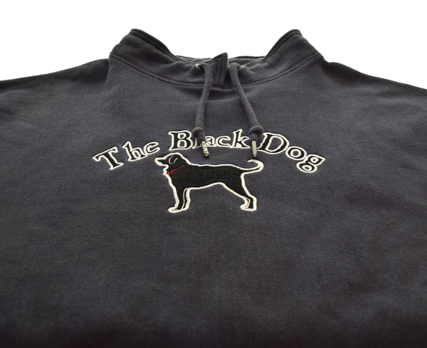 US US古着 00s BLACK DOG ハイネックスウェット 00's ブラックドッグ モックネック スウェット ネイビー LLサイズ 103MT-3426