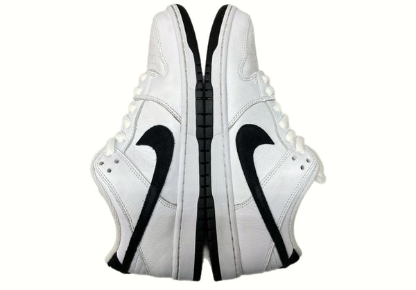 ナイキ NIKE 24年製 SB DUNK LOW WHITE ダンク ロー ホワイト スケートボード シューズ 白 HF3704-100 メンズ靴 スニーカー ホワイト 28.5cm 104S-664