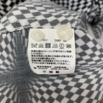 ステューシー STUSSY Psychedelic Checker Shirt 半袖シャツ ホワイト Mサイズ 201MT-3906