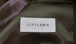 リトルビッグ LITTLEBIG 20AW Twill 6B Double Breasted Jacket ツイル6B ダブル ブレザージャケット 緑 LB203-JK08 46 ジャケット 無地 グリーン 103MT-346