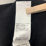 ブラックスキャンダルヨウジヤマモト BLACK Scandal Yohji Yamamoto BS 13歳横PT半袖 NN-T34-097 Tシャツ ブラック 2サイズ 201MT-3954