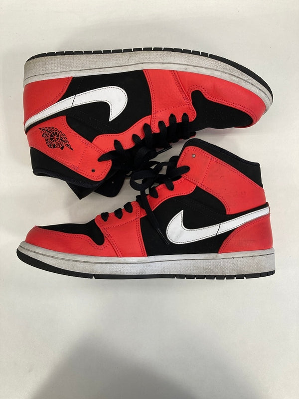 ジョーダン JORDAN Nike Air Jordan 1 Mid Infrared 23 ナイキ エアジョーダン1 ミッド インフラレッド23 554724-061 メンズ靴 スニーカー ブラック 27.5cm 101sh-2015