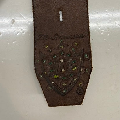 【曜日割引対象外】 【中古】エイチティーシー HTC エンドスタッズ USA製 サイズ34 ベルト・サスペンダー メンズベルト ブラック 201goods-706 VB