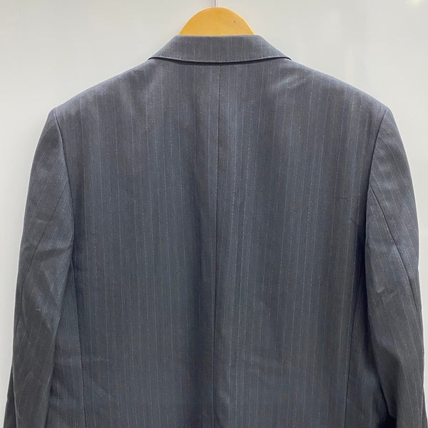 コムデギャルソンオムドゥ COMME des GARCONS HOMME DEUX 3B テーラードジャケット ストライプ DR-J015 ジャケット ブラック Lサイズ 201MT-3903