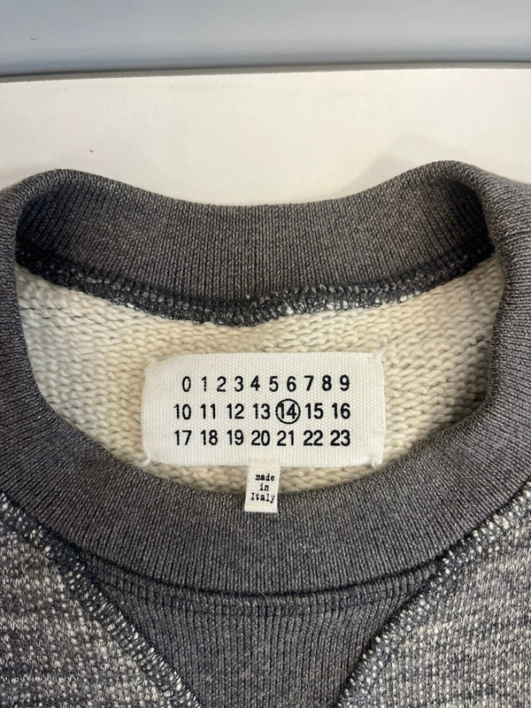 メゾン マルジェラ Maison Margiela elbow patch sweatshirts エルボーパッチ スウェットシャツ サイズ44 スウェット 101MT-4350