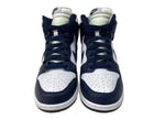 ナイキ NIKE 16年製 DUNK RETRO QS MIDNIGHT NAVY ダンク レトロ ミッドナイト ネイビー アリゾナ ビラノバ 白 紺 850477-103 メンズ靴 スニーカー ネイビー 28cm 104S-759