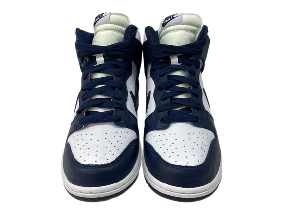 ナイキ NIKE 16年製 DUNK RETRO QS MIDNIGHT NAVY ダンク レトロ ミッドナイト ネイビー アリゾナ ビラノバ 白 紺 850477-103 メンズ靴 スニーカー ネイビー 28cm 104S-759