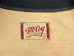 リアルマッコイズ  THE REAL McCOY'S JOE McCOY ジョーマッコイ BOMBER BARONS サテン 刺繍 スカジャン ジップアップ アウター 黒 ジャケット スカル ブラック Sサイズ 104MT-1274