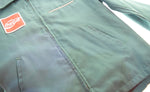 ヴィンテージ Vintage 70s USA製 ワッペン ジップアップCoca-Cola Coke コカコーラ ワークジャケット 42 ジャケット グリーン 103MT-3329