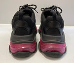 バレンシアガ BALENCIAGA TRIPLE S Clear Sole Black Pink Neon トリプルS クリアソール 黒 ピンクネオン メンズ靴 スニーカー ブラック 28.5cm 101-shoes1792