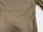 ペンドルトン PENDLETON 70's 70年代 WOOL ウール チェックシャツ ボードシャツ ネルシャツ 開襟 オープンカラー ボックス vintage ヴィンテージ MADE IN USA アメリカ製 長袖シャツ ブラウン Lサイズ 101MT-4124