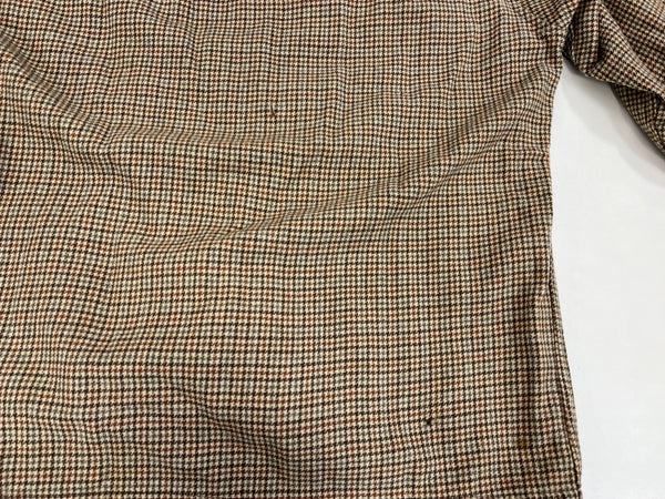 ペンドルトン PENDLETON 70's 70年代 WOOL ウール チェックシャツ ボードシャツ ネルシャツ 開襟 オープンカラー ボックス vintage ヴィンテージ MADE IN USA アメリカ製 長袖シャツ ブラウン Lサイズ 101MT-4124
