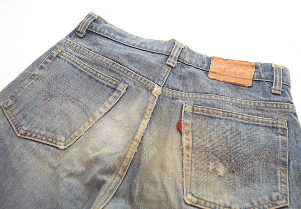 リーバイス Levi's 80s 517 Bootcut Denim Pants デニムパンツ リペアあり デニム ブルー 33 103MB-702
