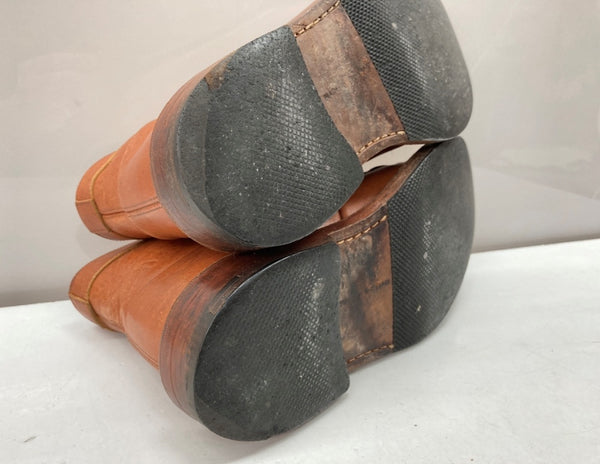 トリッカーズ Trickers TANKER BOOTS タンカー ブーツ Uチップ レースアップ 革靴 シューズ 茶 5192 メンズ靴 ブーツ カントリー ブラウン サイズ 7 1/2 104S-753