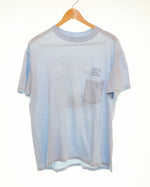 グレート パシフィック アイアン ワークス THE GREAT PACIFIC IRON WORKS 70's POCKET T-SHIRTS VINTAGE Tee 70年代 70s ヴィンテージ アウトドア  L Tシャツ ブルー 103MT-2986