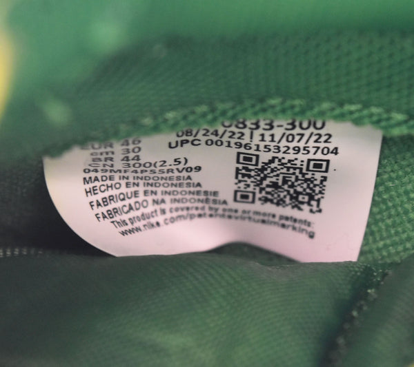 ナイキ NIKE DUNK LOW RETRO BTTYS APPLE GREEN ダンク ロー レトロ ビー DV0833-300 メンズ靴 スニーカー グリーン 30cm 103S-1177