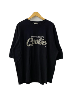 クーティープロダクションズ COOTIE PRODUCTIONS Embroidery Oversized Tシャツ 刺繍 ブラック Lサイズ 201MT-2558