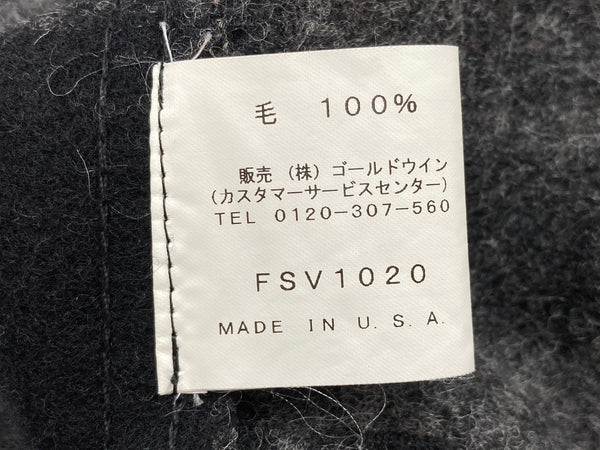 フィルソン FILSON MACKINAW WOOL VEST マッキーノ ウールベスト チェック USA製 黒 灰色 ベスト チェック ブラック 104MT-1938
