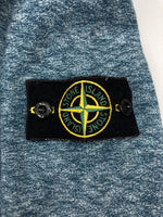 ストーンアイランド STONE ISLAND CNECNECK KNIT クルーネック ニット パッチ プルオーバー 薄手 セーター 青 6915544B2 セーター ロゴ ブルー Sサイズ 104MT-1874