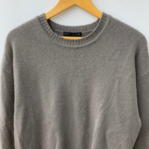 カレンソロジー Curensology ニット セーター カシミヤ100％ セーター ブラウン フリーサイズ 201LT-438