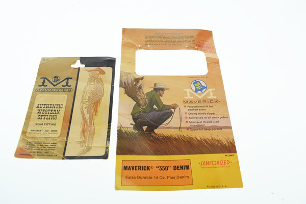 マーベリック MAVERICK  70s 80s Deadstock ビンテージ デニムパンツ 30 34 デニム ブルー 103MB-655